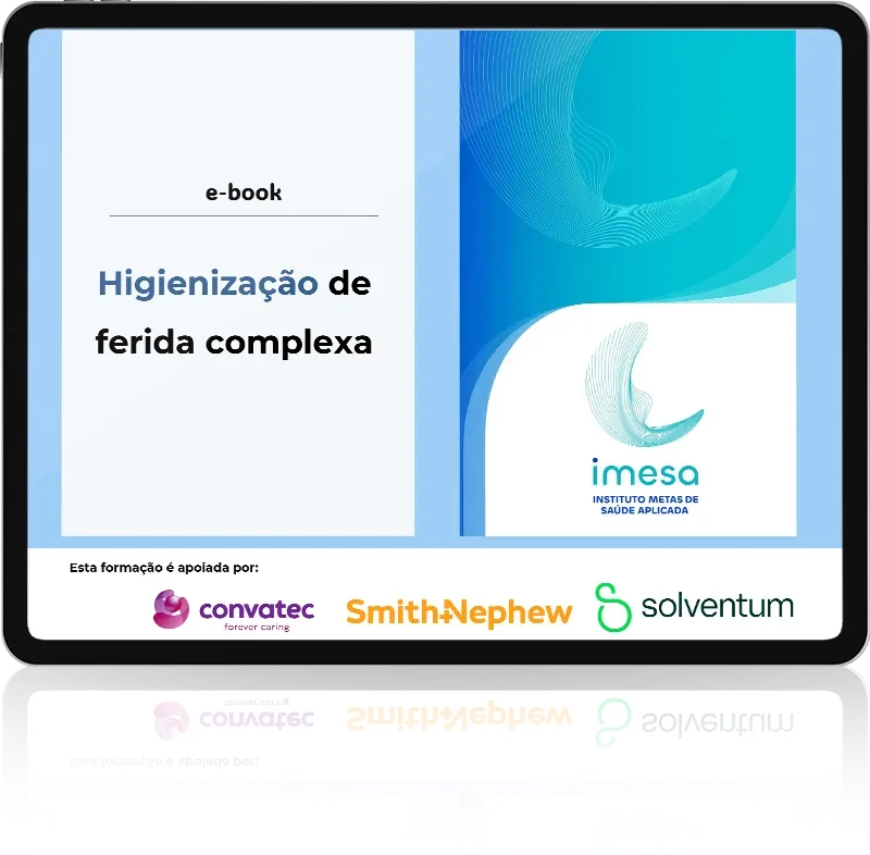 E-book Higienização de Ferida Complexa